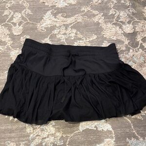 JOY LAB Black Tennis Skirt